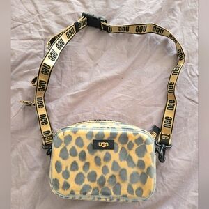 UGG Leopard Print Crossbody Bag